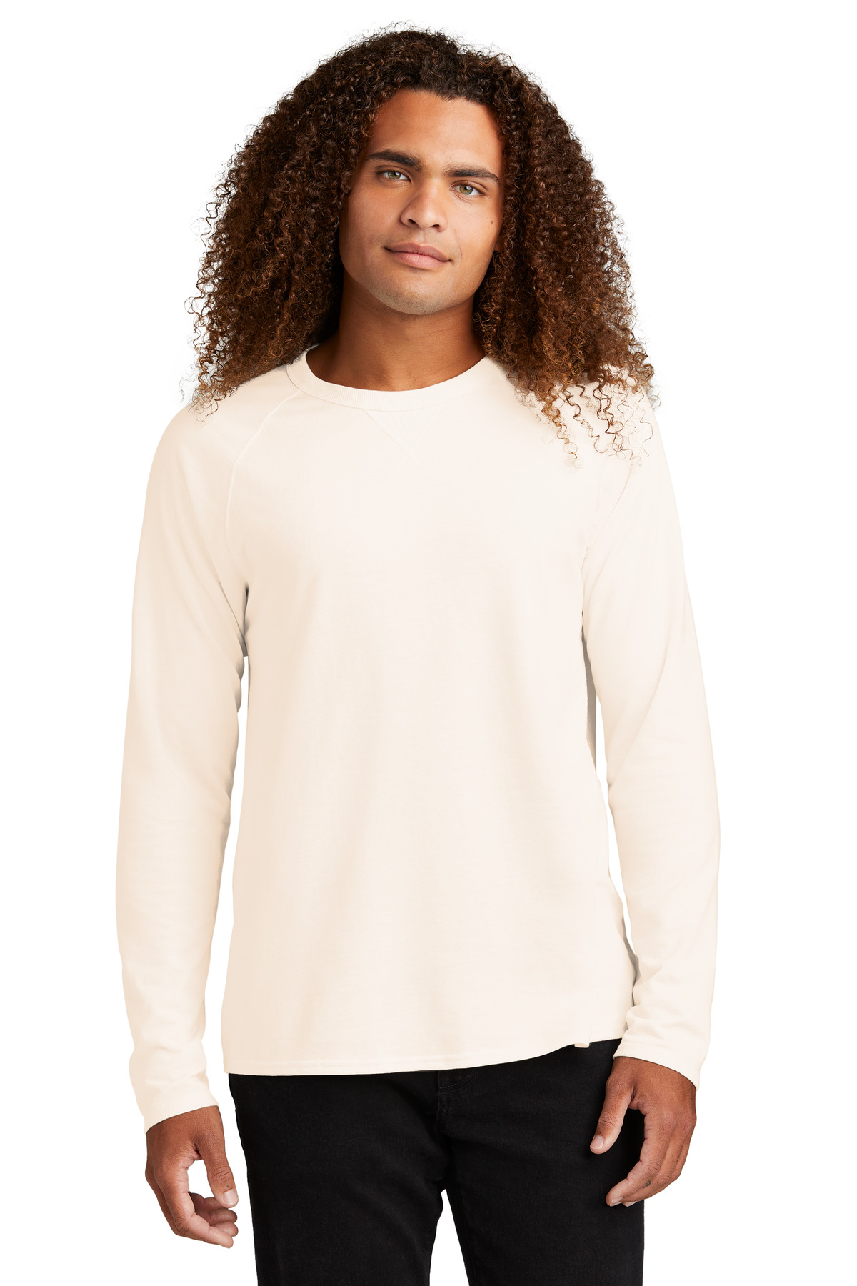 District Featherweight French Terry Long Sleeve Crewneck DT572 10