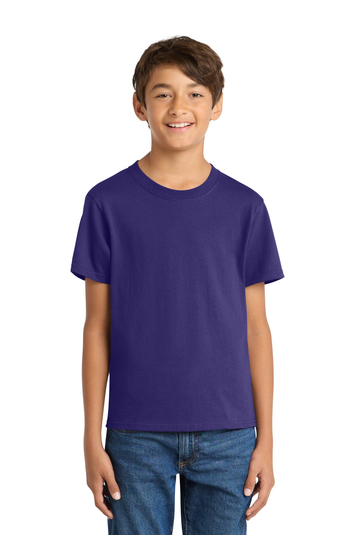Port & Co Youth Core Cotton Tee. PC54Y 216