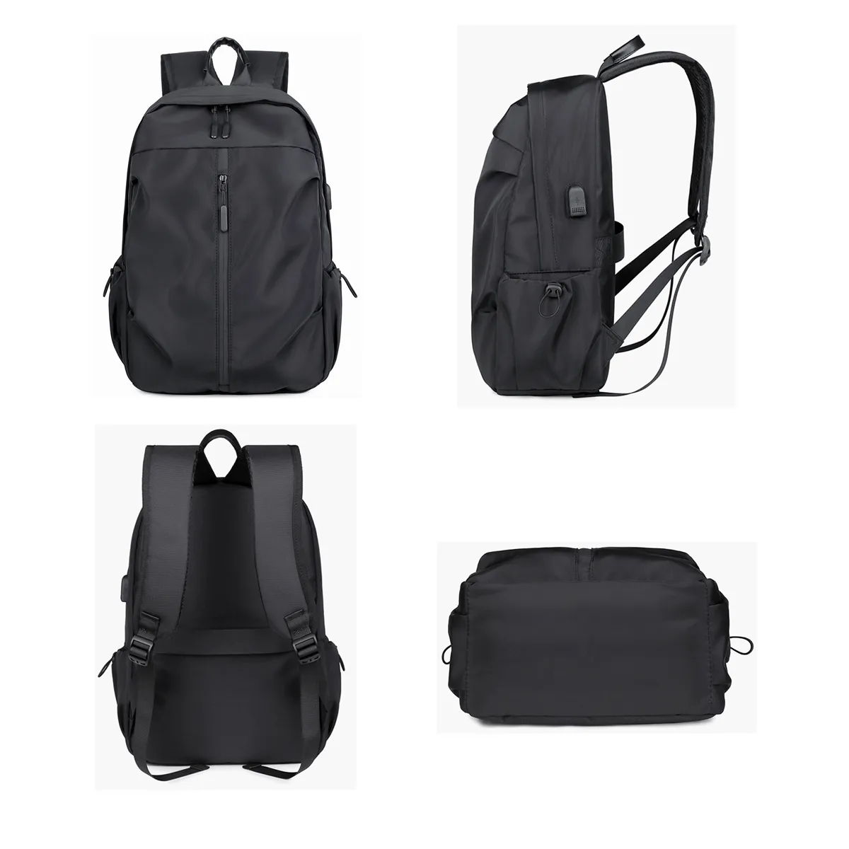 Waterproof Travel Laptop Backpack with USB Charging Port 5
