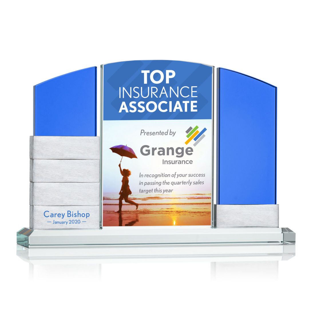 Lavery Add-a-Block VividPrint™ Award - Silver 14
