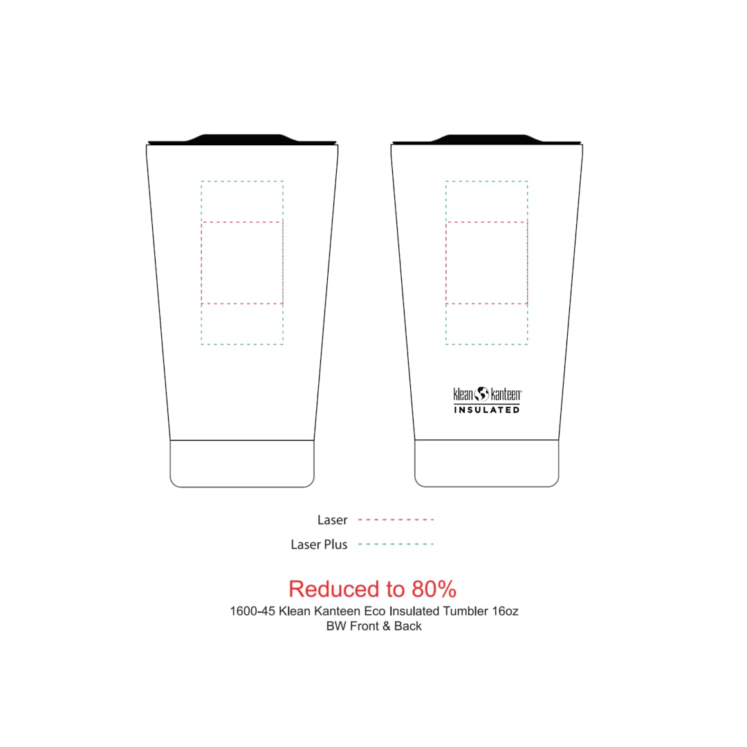 Klean Kanteen Eco Insulated Tumbler 16oz 12