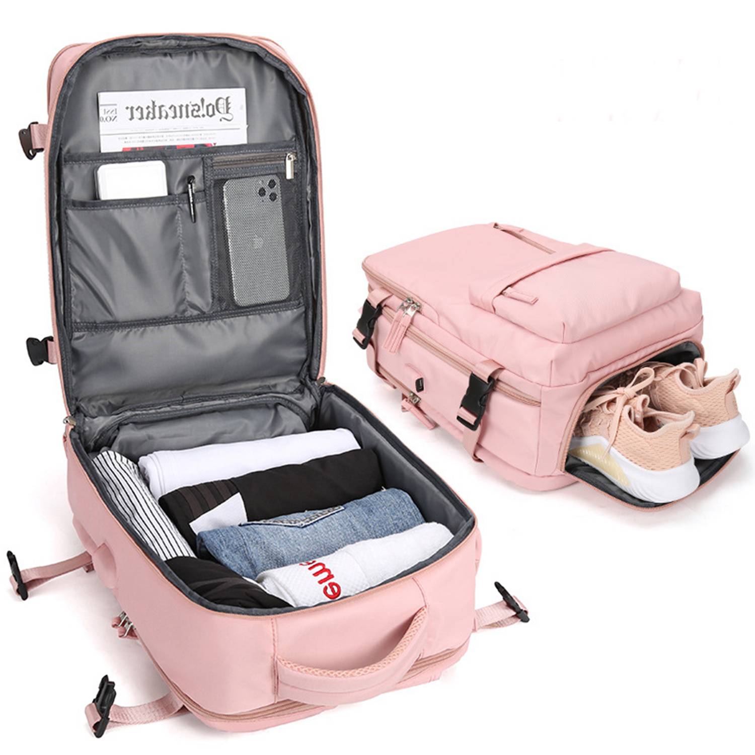 Nylon Waterproof Sports Luggage Backpack 4