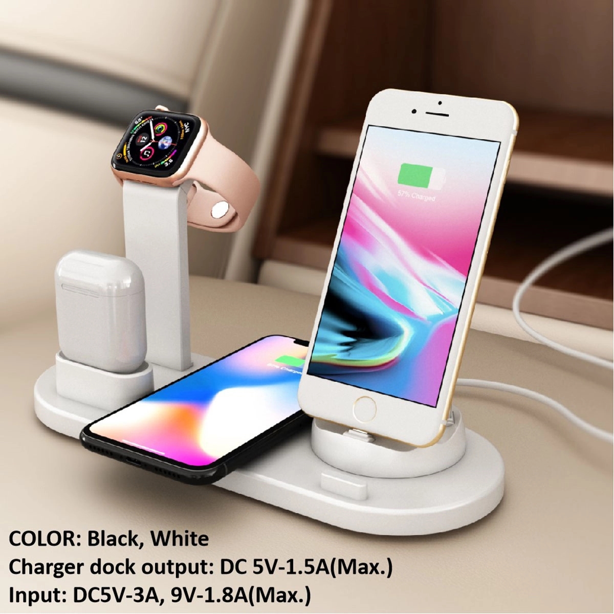 3 In 1 Wireless Charger 10W 2
