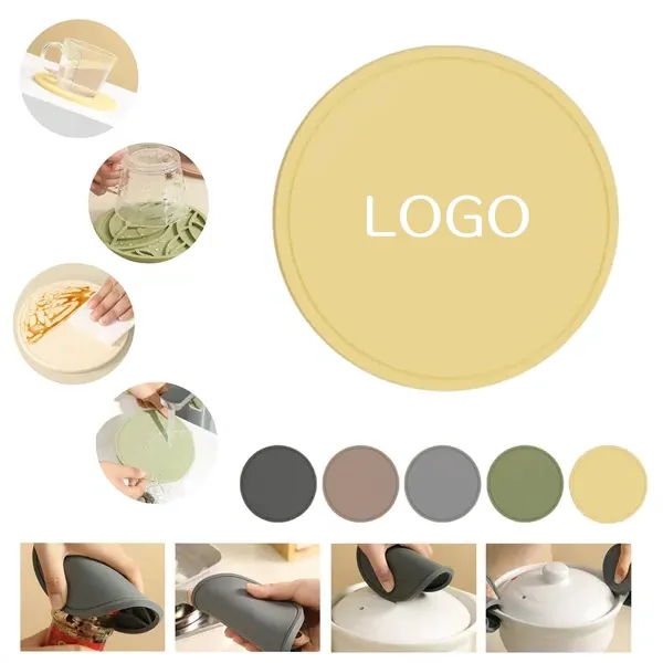 Silicone Round Heat Resistant Bowl Mat 2