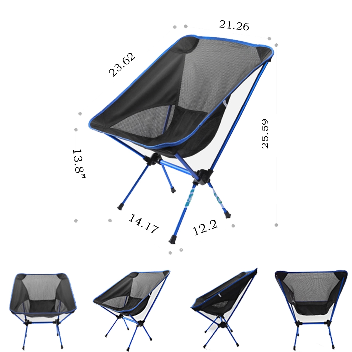 Mesh Folding Chair With Carrying Bag 8