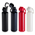 Switchback 27 oz RPET Bottle with Snap-Top Lid & Carabiner 2