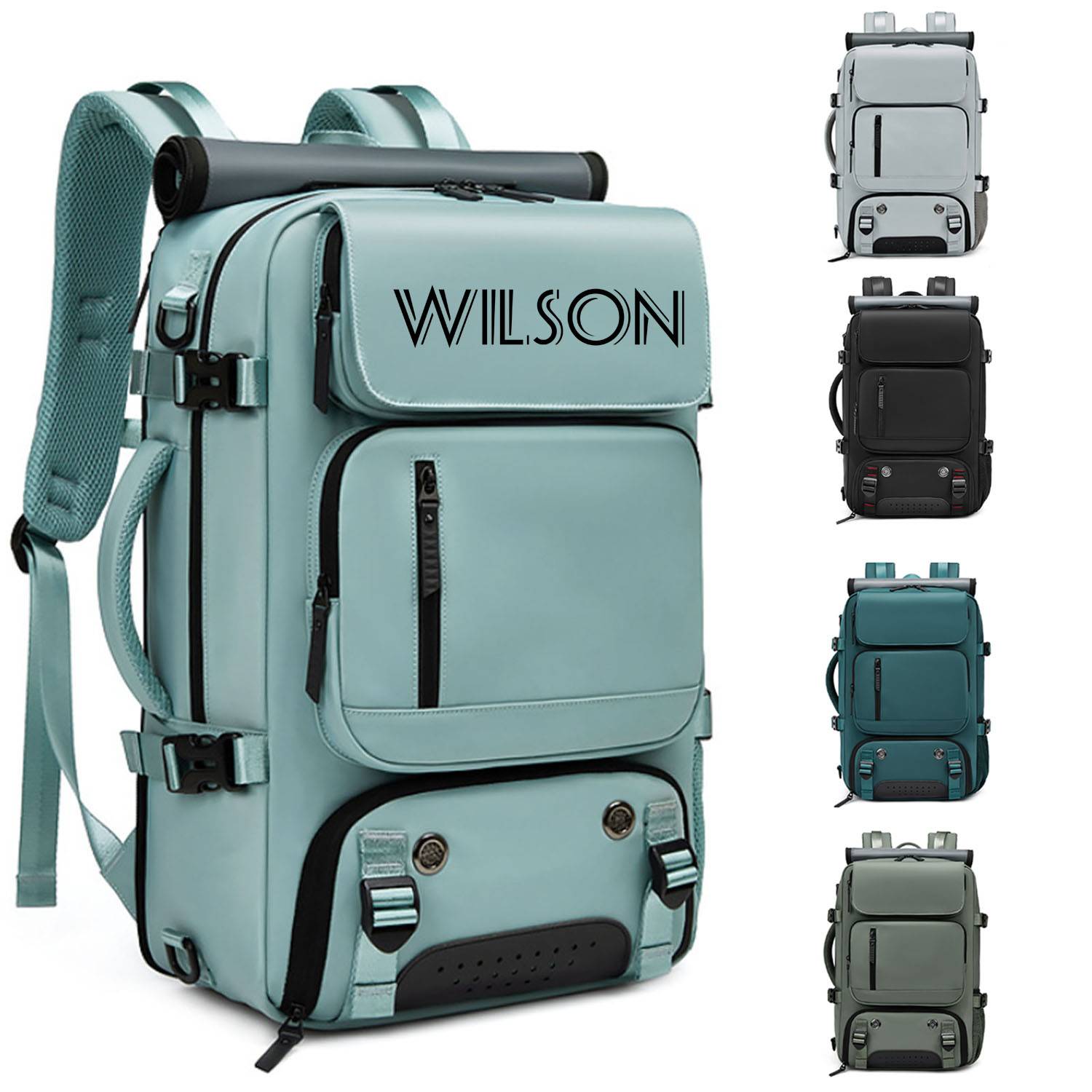 Nylon Leisure Travel Backpack 6