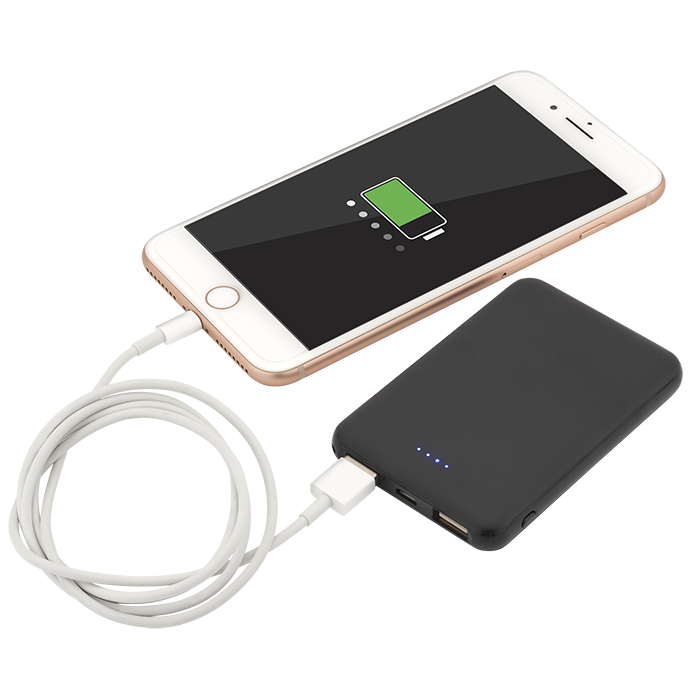 UL Certified Dual Port HD Power Bank – 5000 mAh 1