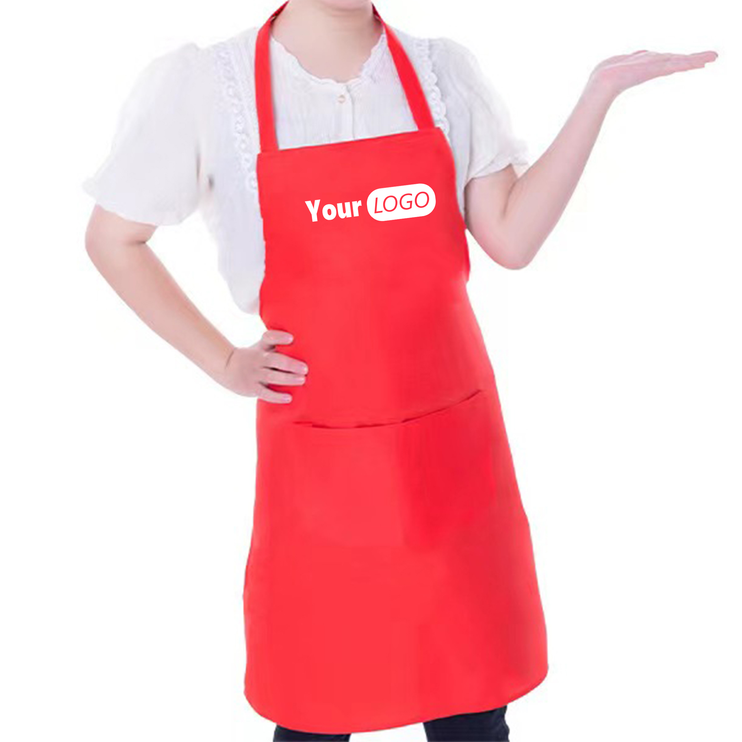 Polyester Waterproof Custom Apron 2