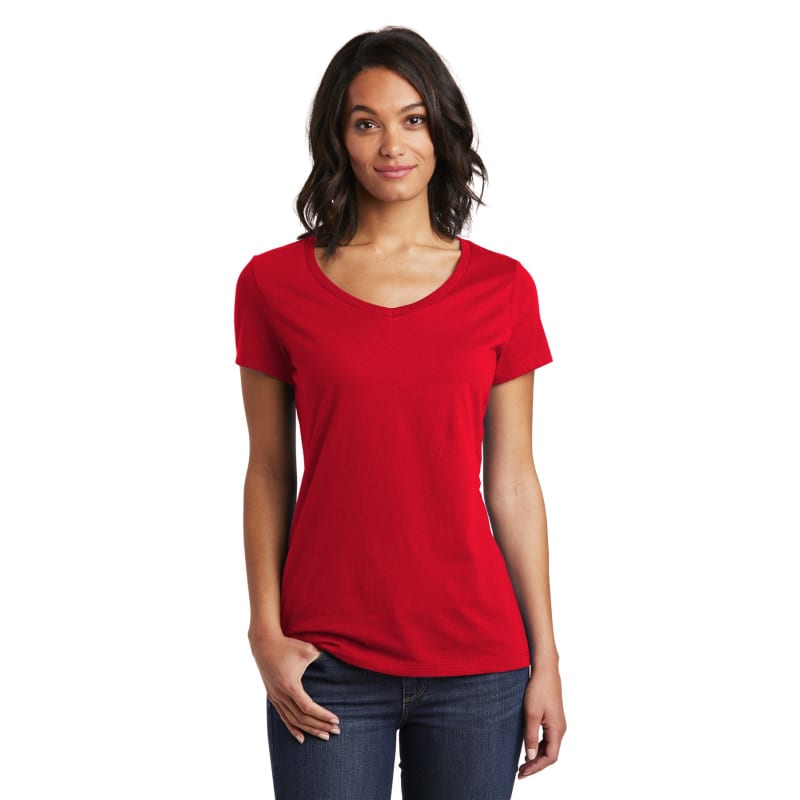 District Women's Very Important Tee V-Neck. 77