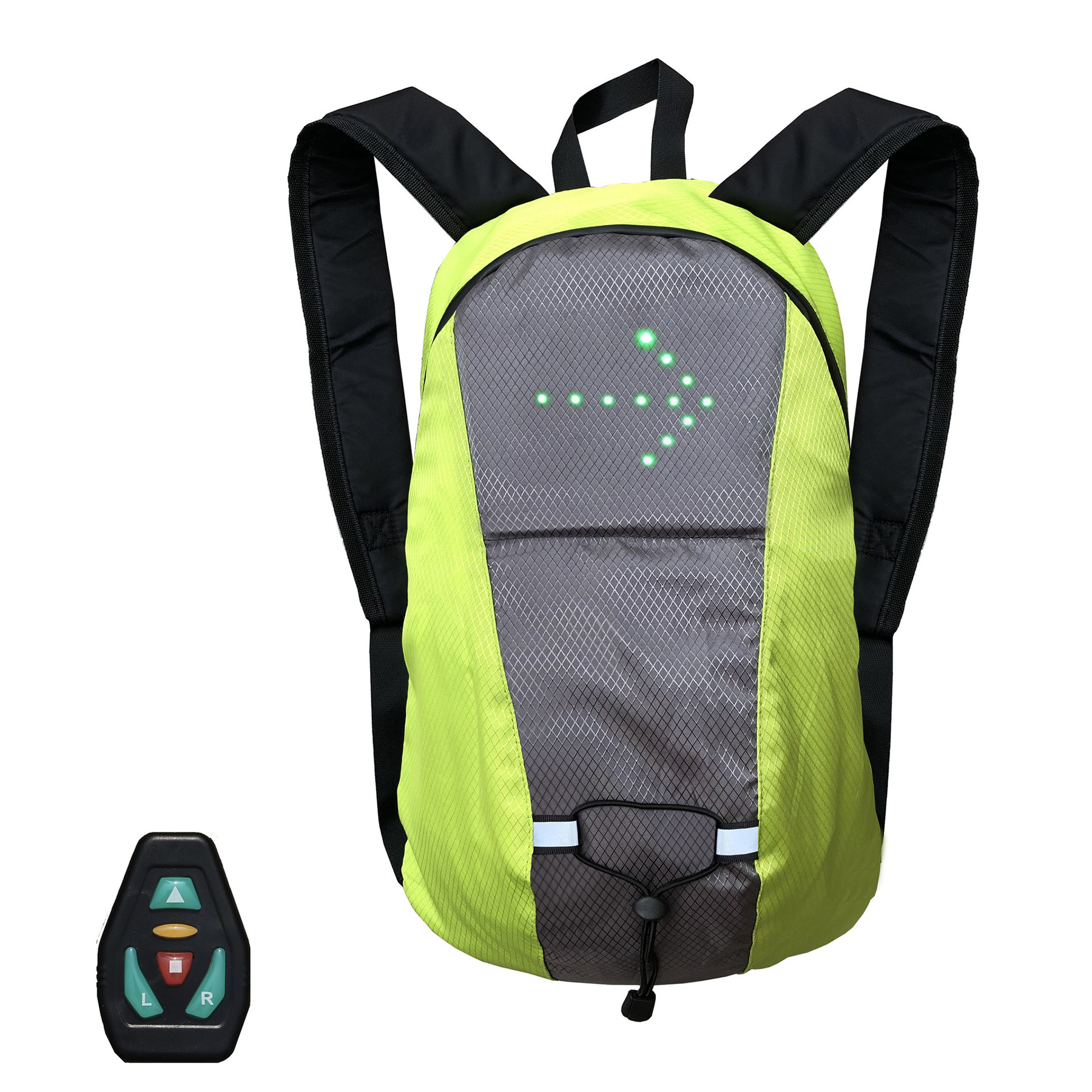 LED Turn Signal Light Backpack 2