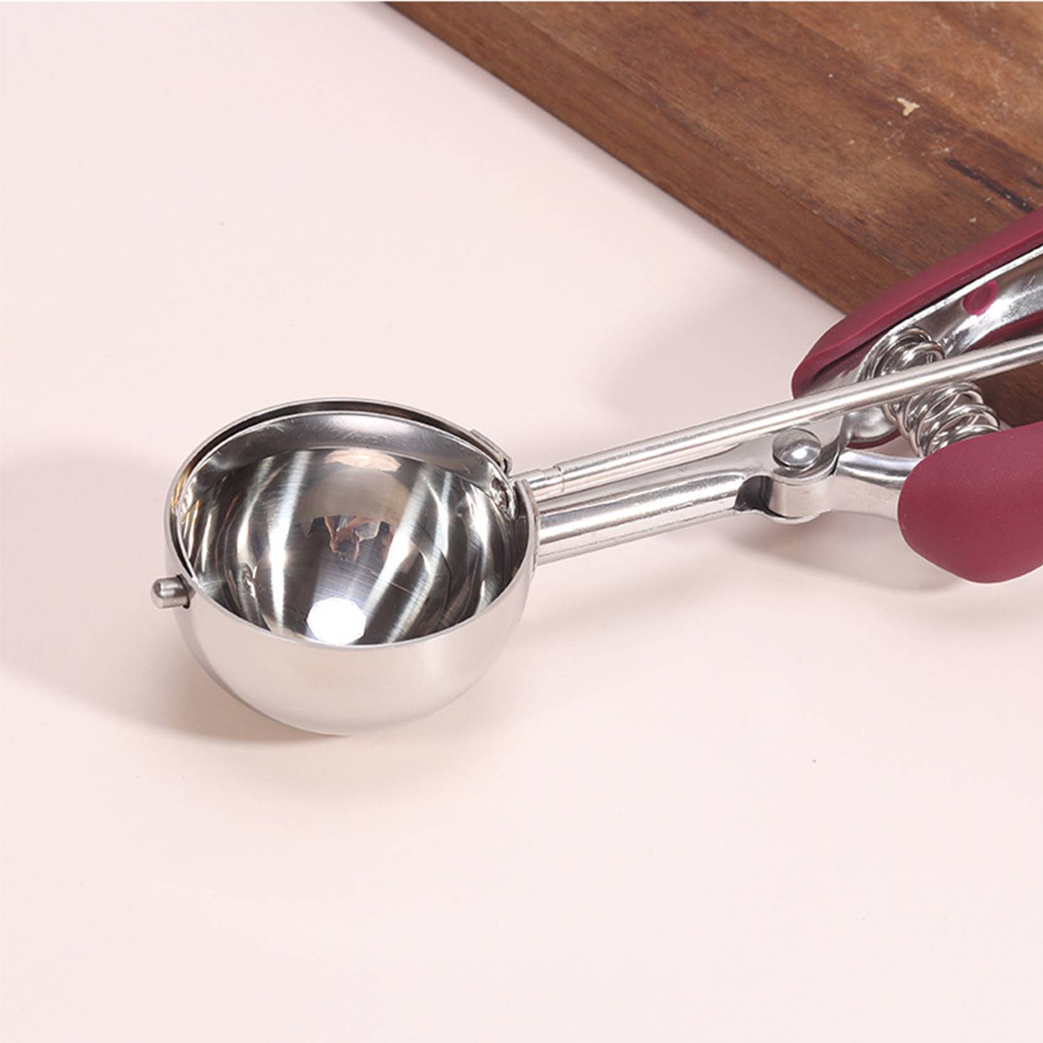 Stainless Steel Ice Cream Dessert Scoop 3