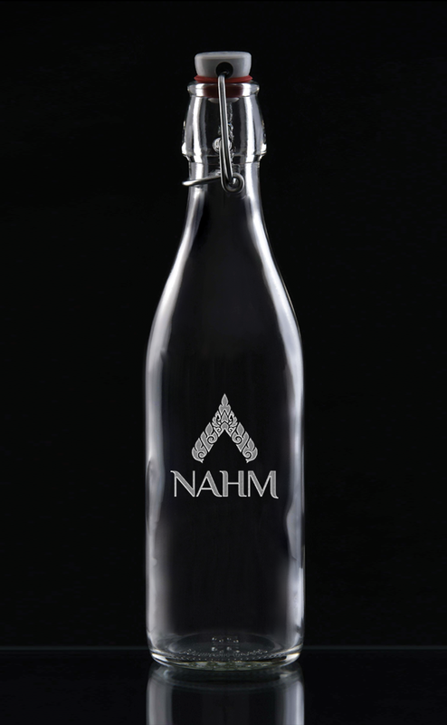 1/2 Liter Giara Bottle - Deep Etched 1