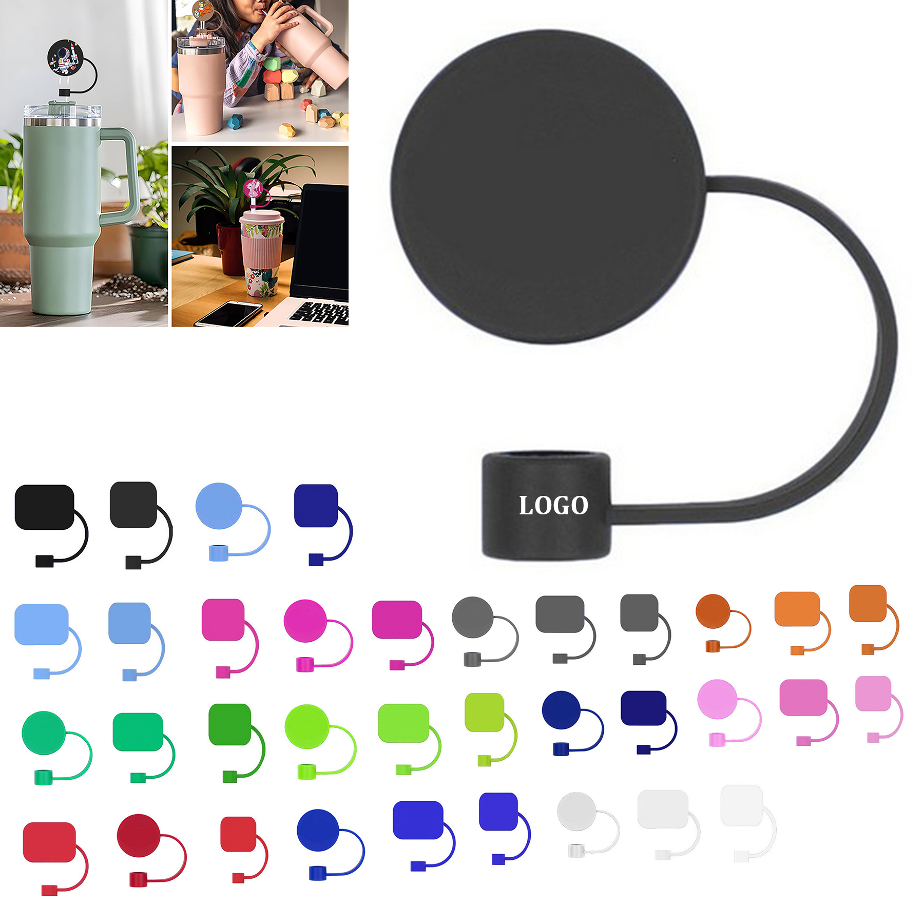 Silicone Straw Cover 3