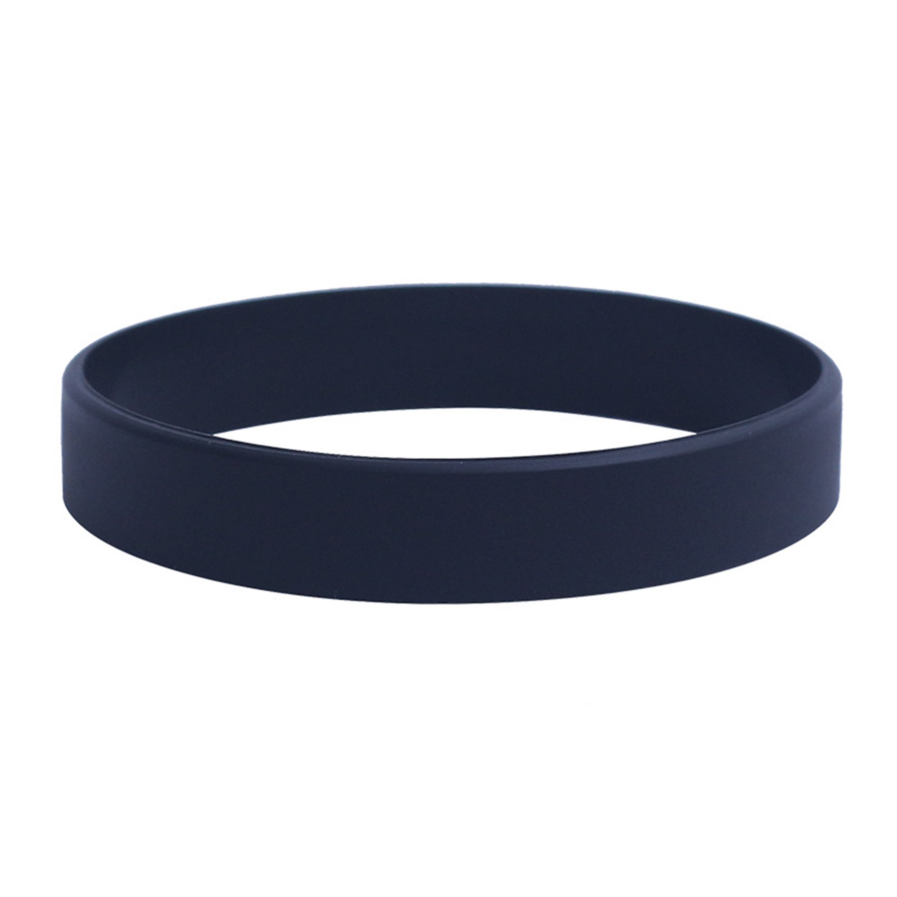 Simple Style Solid Color Silicone Bracelet 9
