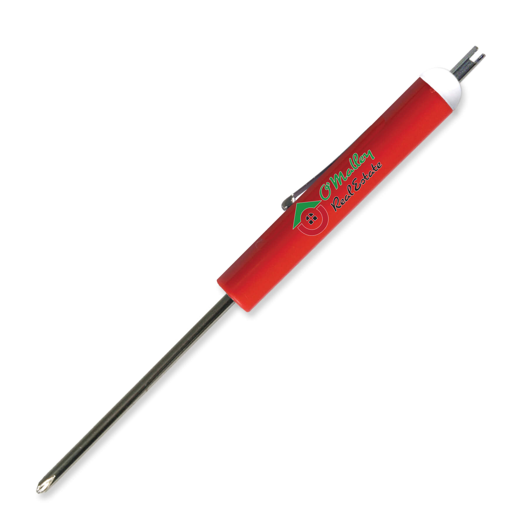 Pocket Screwdriver #0 Phillips Blade + Valve Stem Top 17