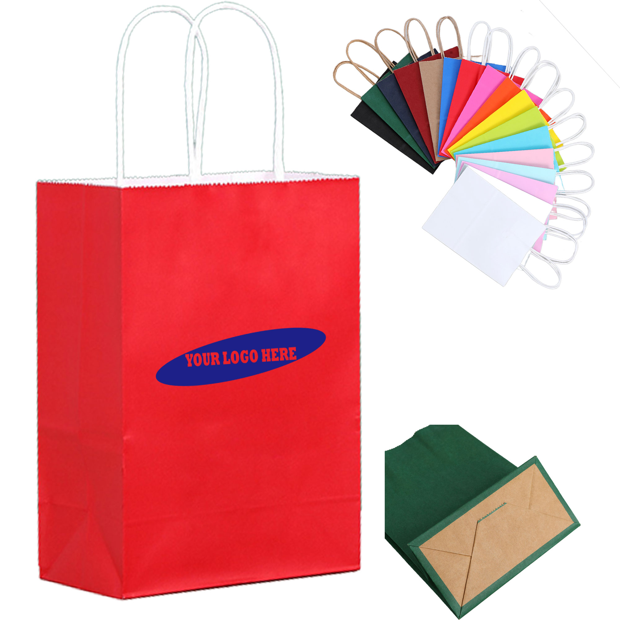 Eco - Friendly Kraft Tote Bags 3
