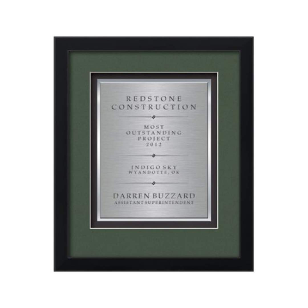 Primrose Certificate TexEtch - Black 6