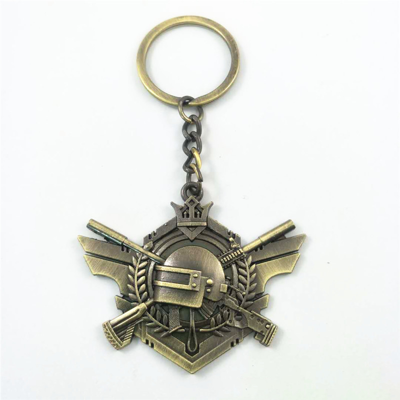 Custom Shape Vintage Metal Key Chain 5