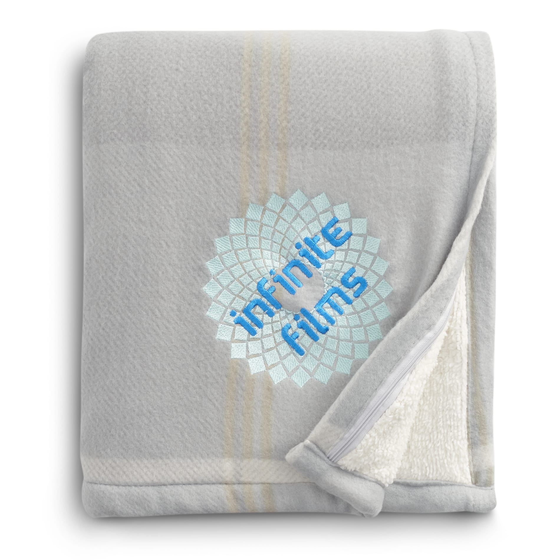 Plaid Fleece Sherpa Blanket 109