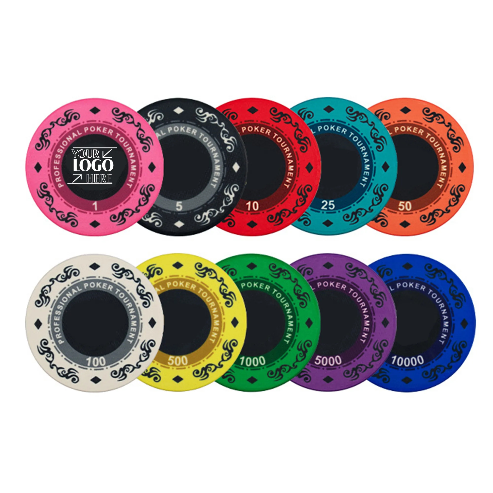 Ceramic Poker Chips