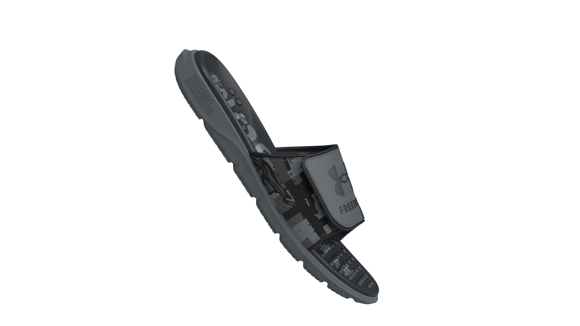 UA Ignite Pro Freedom Men's Slides 3