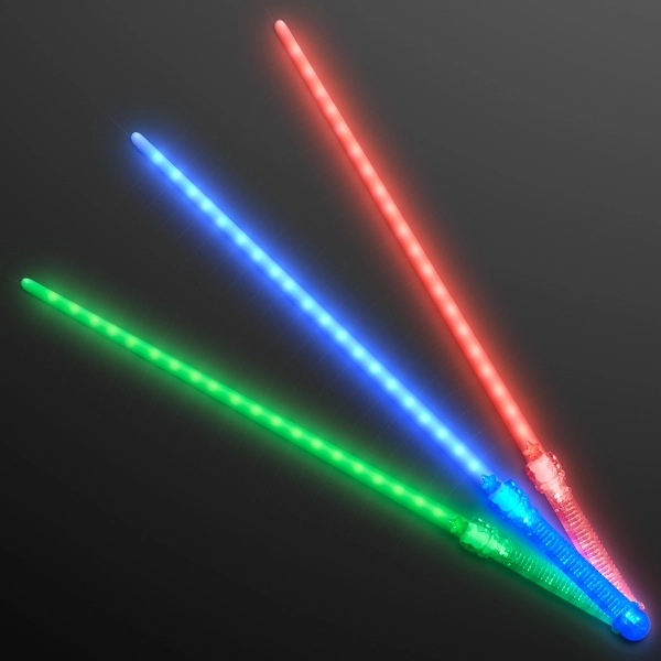 Flashing Assorted Play Light Up Sabers with 30 LEDs 3