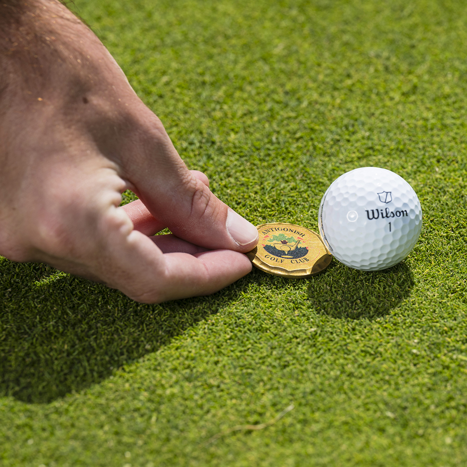 Hammered Metal Ball Markers 4