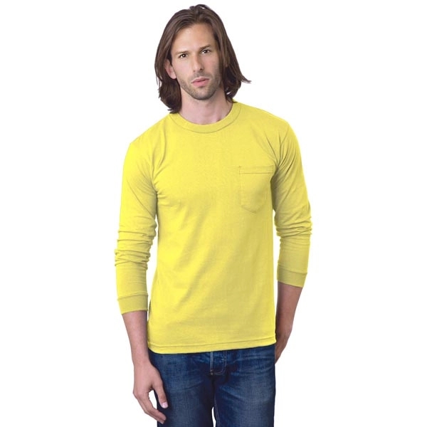 Unisex Pocket Long Sleeve Crew 15