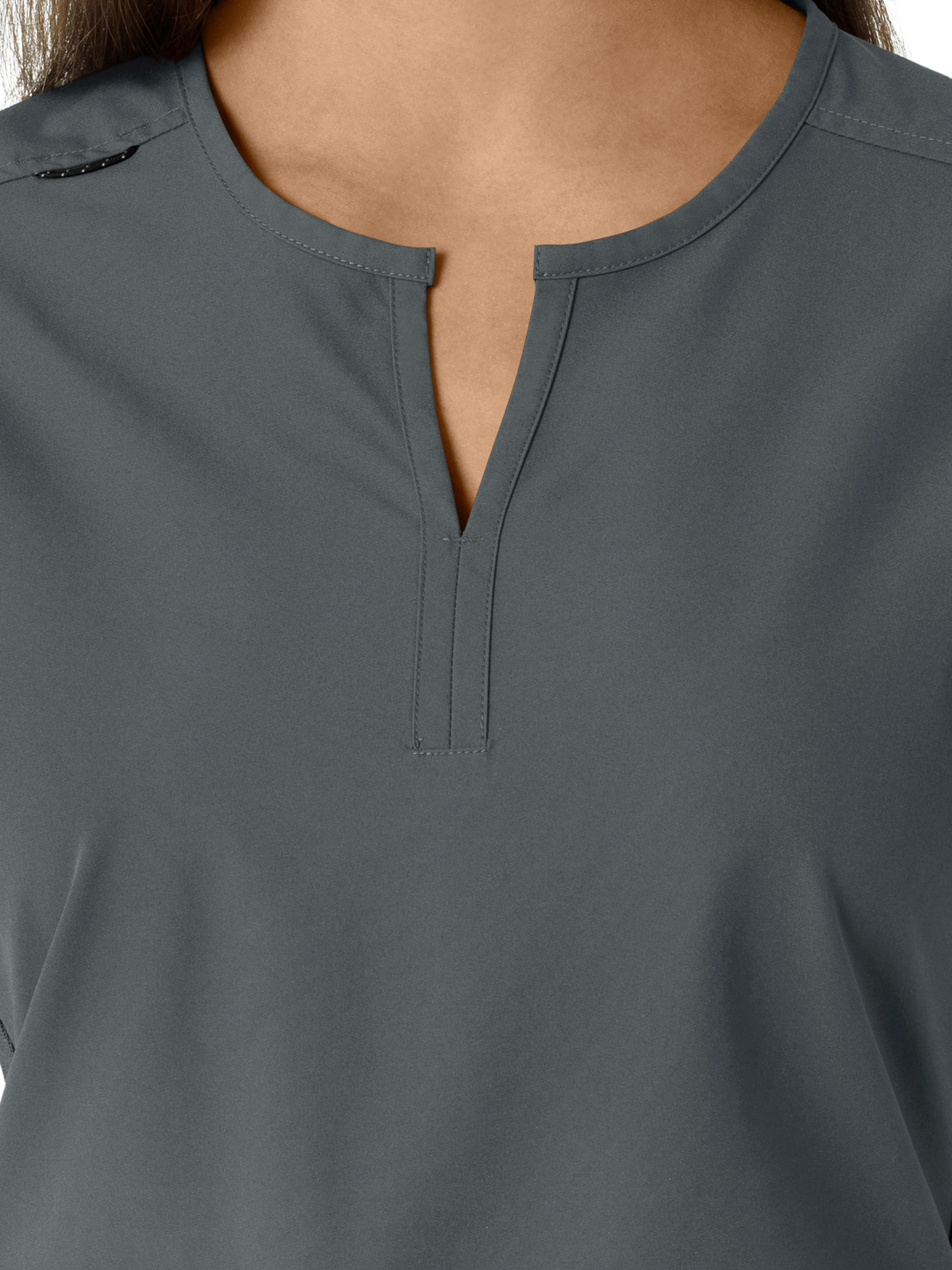 Carhartt Scrubs - Force Essentials Women's Notch Neck Tunic Knit Panel Top 43
