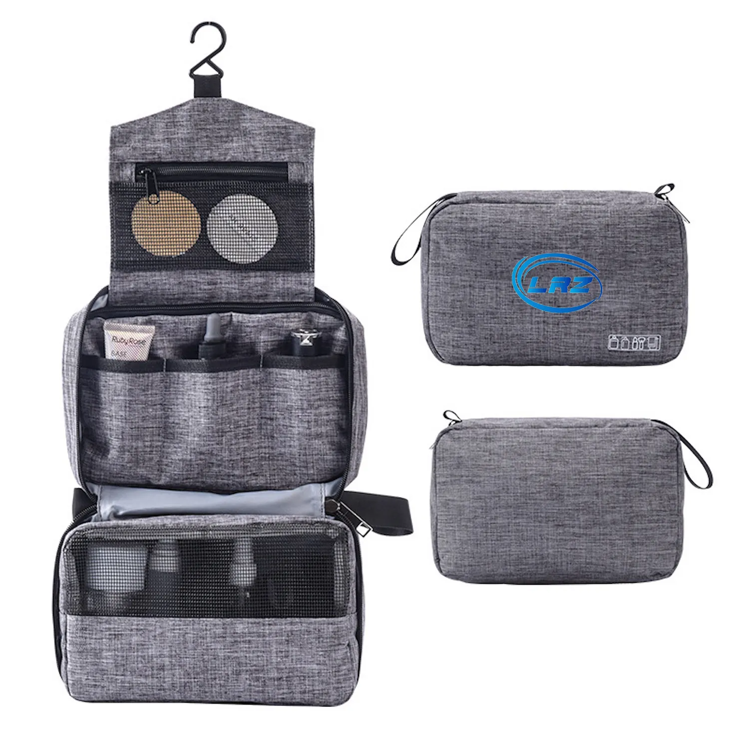 Toiletry Travel Organizer Bag with Hook 2