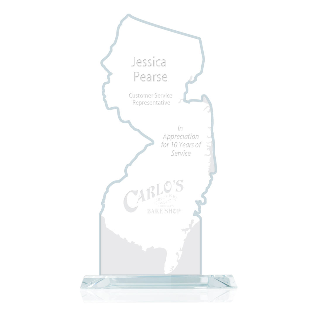 State Map Award -  New Jersey