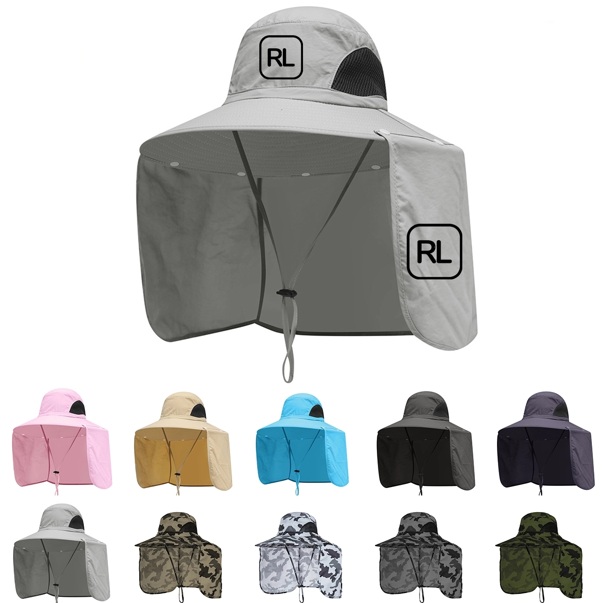 Fishing Hats Sun Protection And Upf 50+ Neck Flap Cover 2