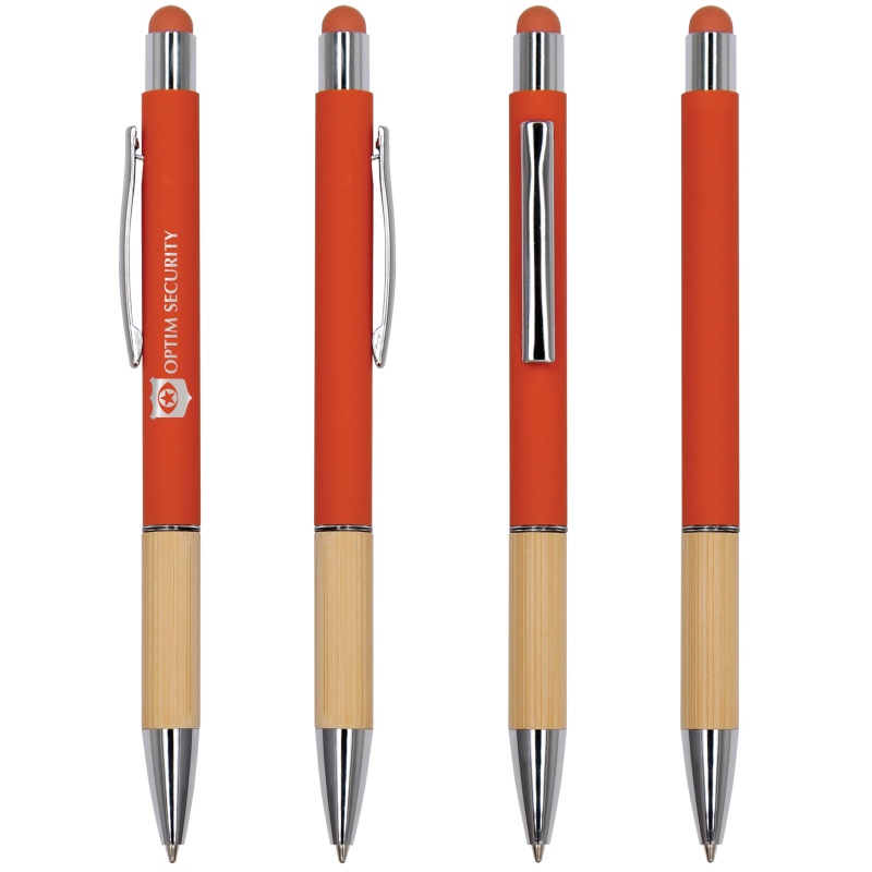 Saratoga Bamboo Grip Stylus Pen 5