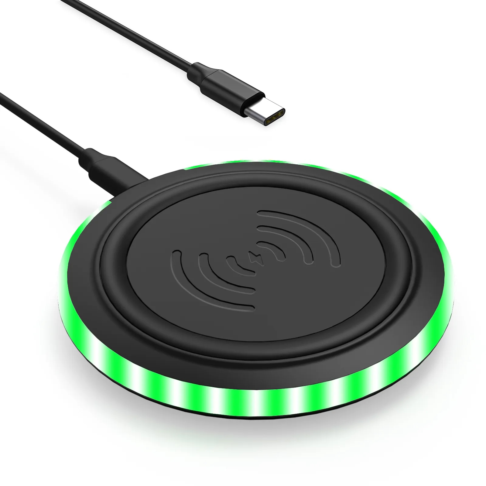 15W Max Fast RGB Wireless Charging Pad 2