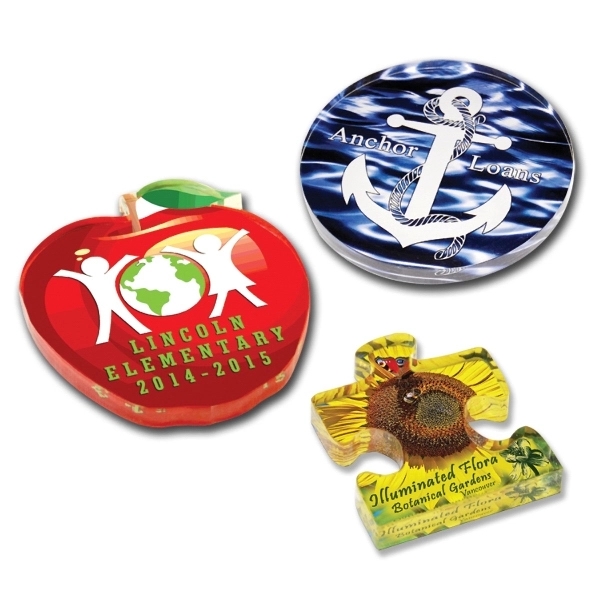 Custom Acrylic Paperweights 7
