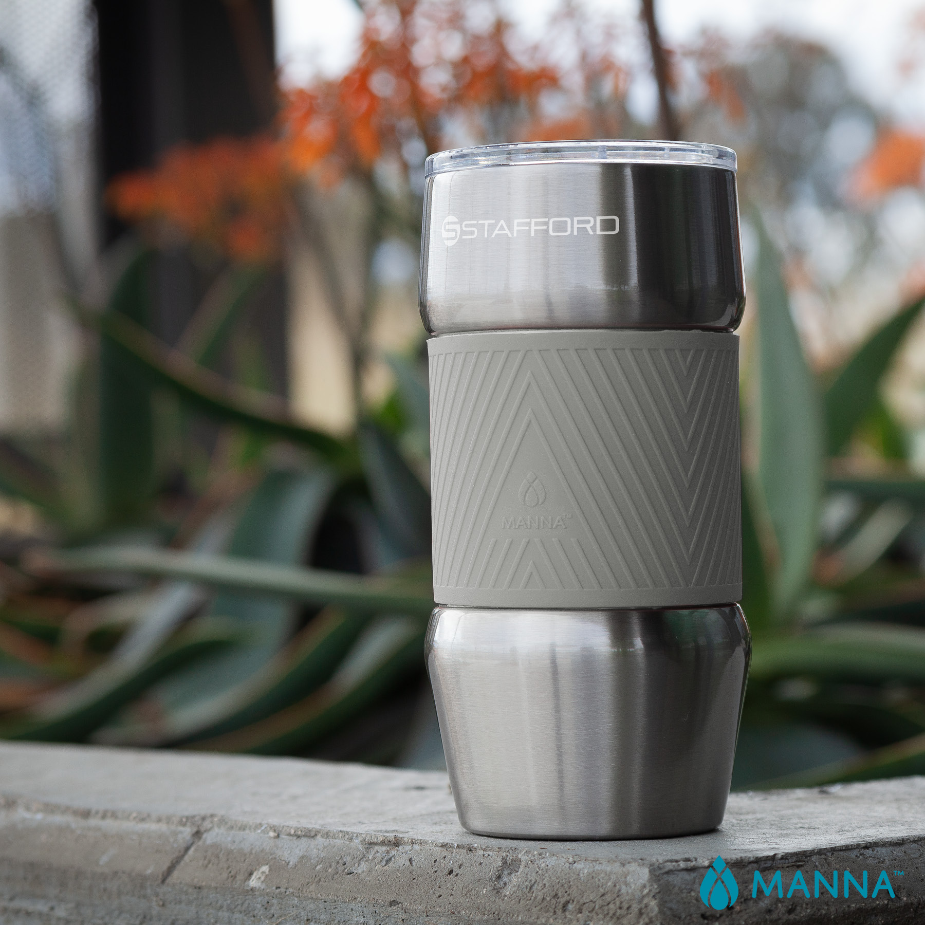 Manna™ 20 oz. Renegade Stainless Steel Tumbler w/ Silicone Grip 10