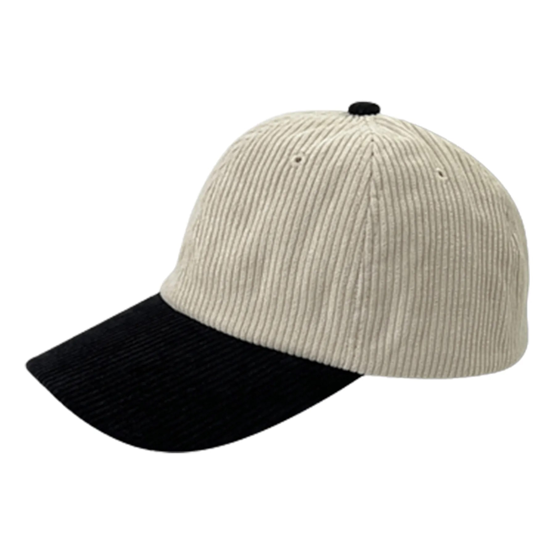 Two-Tone Corduroy Baseball Cap 6