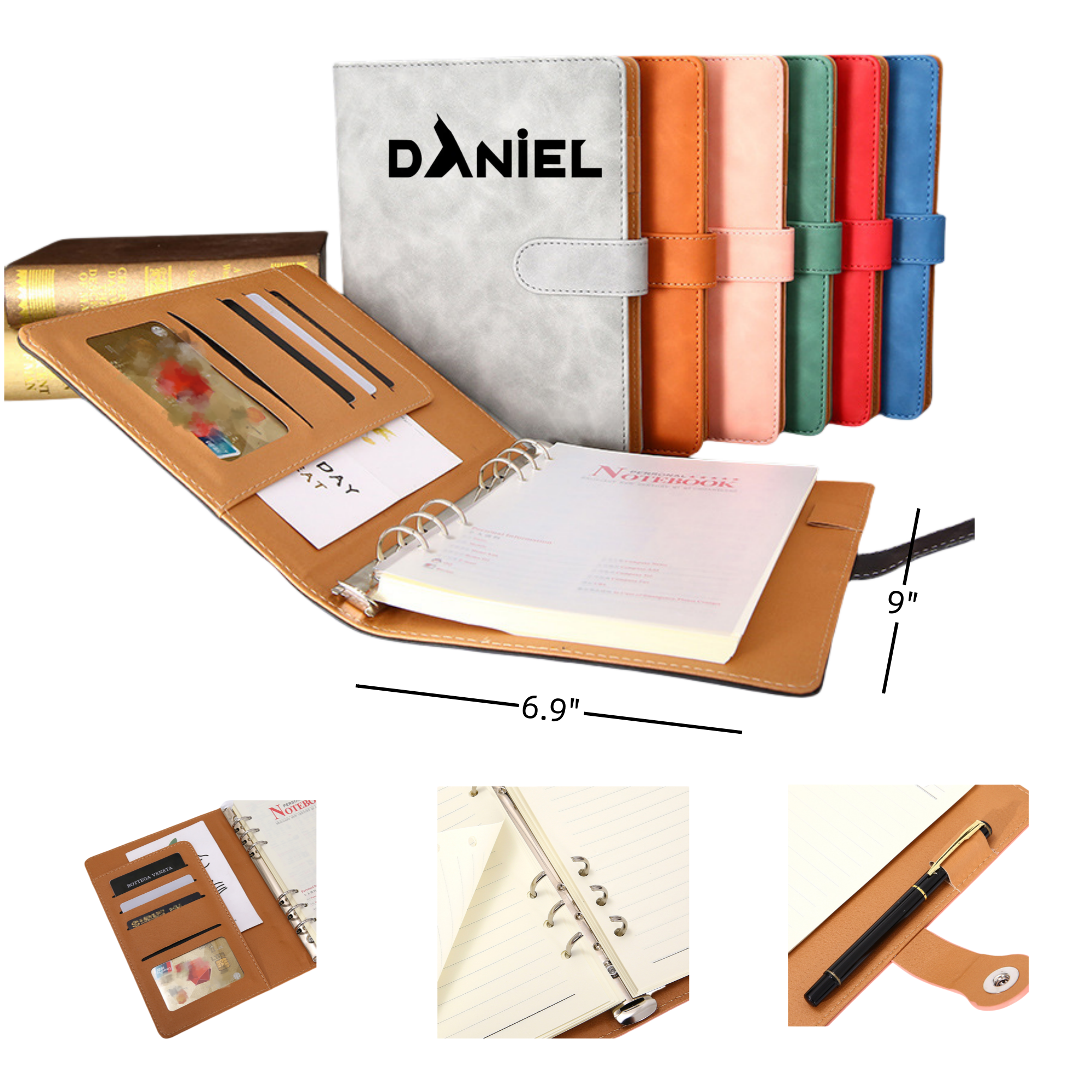 A5 Clasp Ring Binder Notebook 2