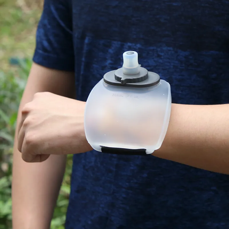 Food Grade Silicone Sports Wrist Water Bottle 7