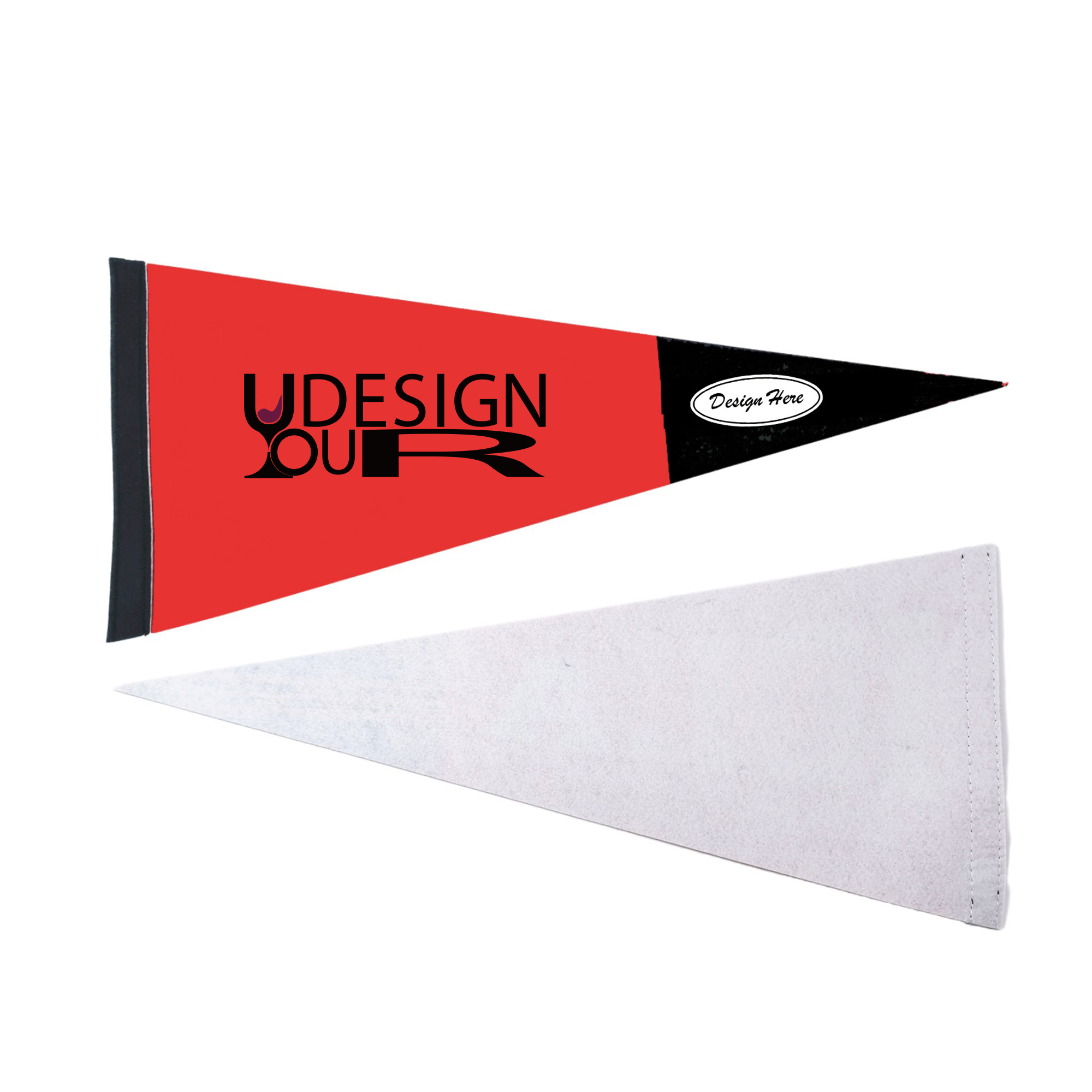 Custom Triangular Pennant 2