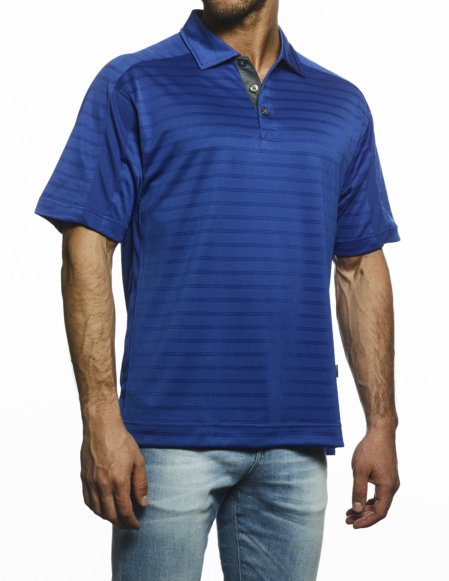Men's Paradigm Engineer Track Knit Polo Shirt 17