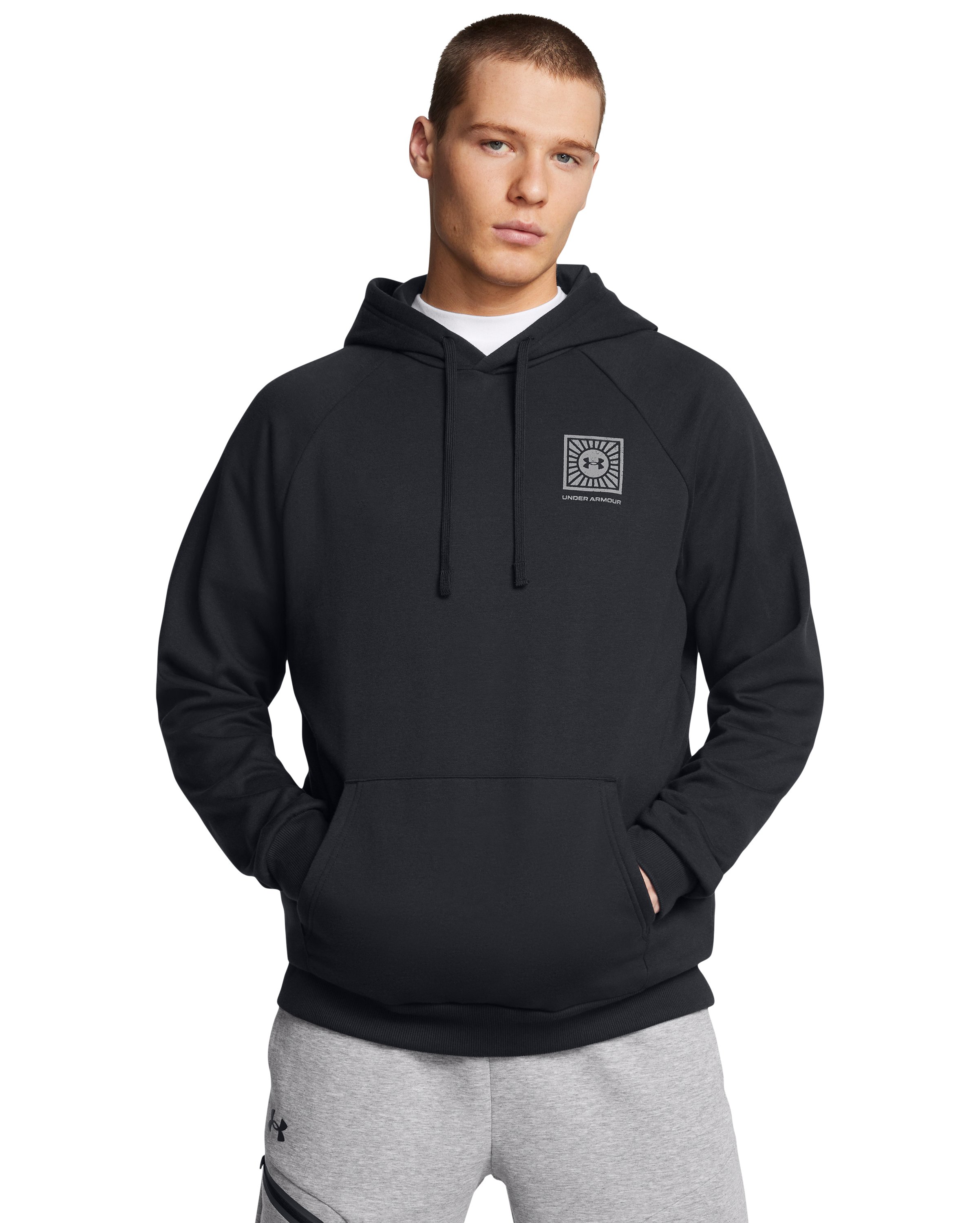 UA Rival Fleece Mountain Men's Hoodie 4