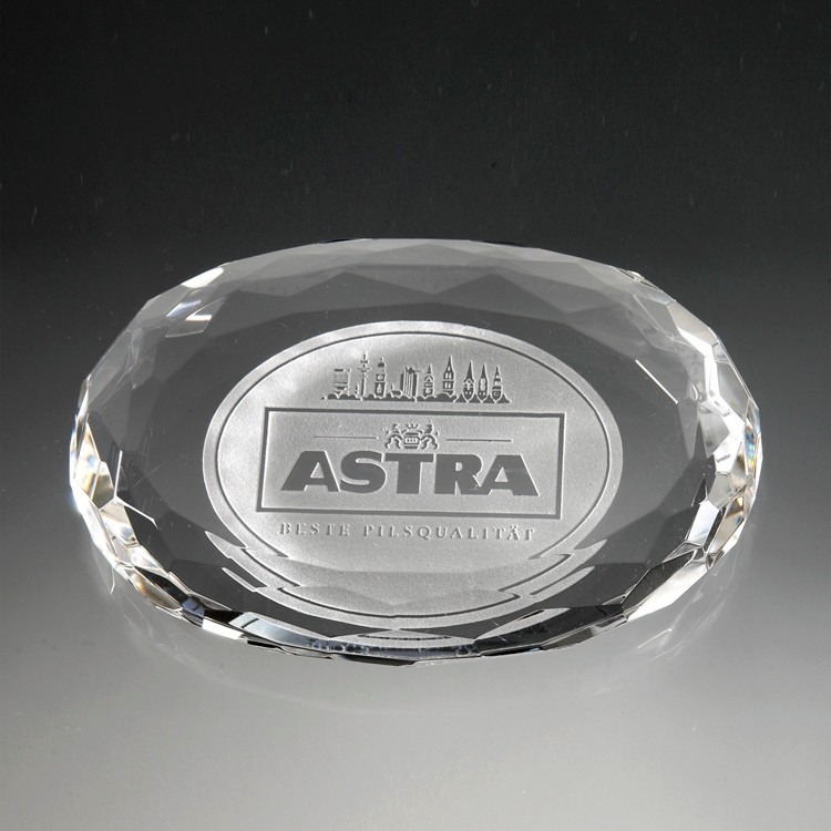 4-1/2" Oval Paperweight 3