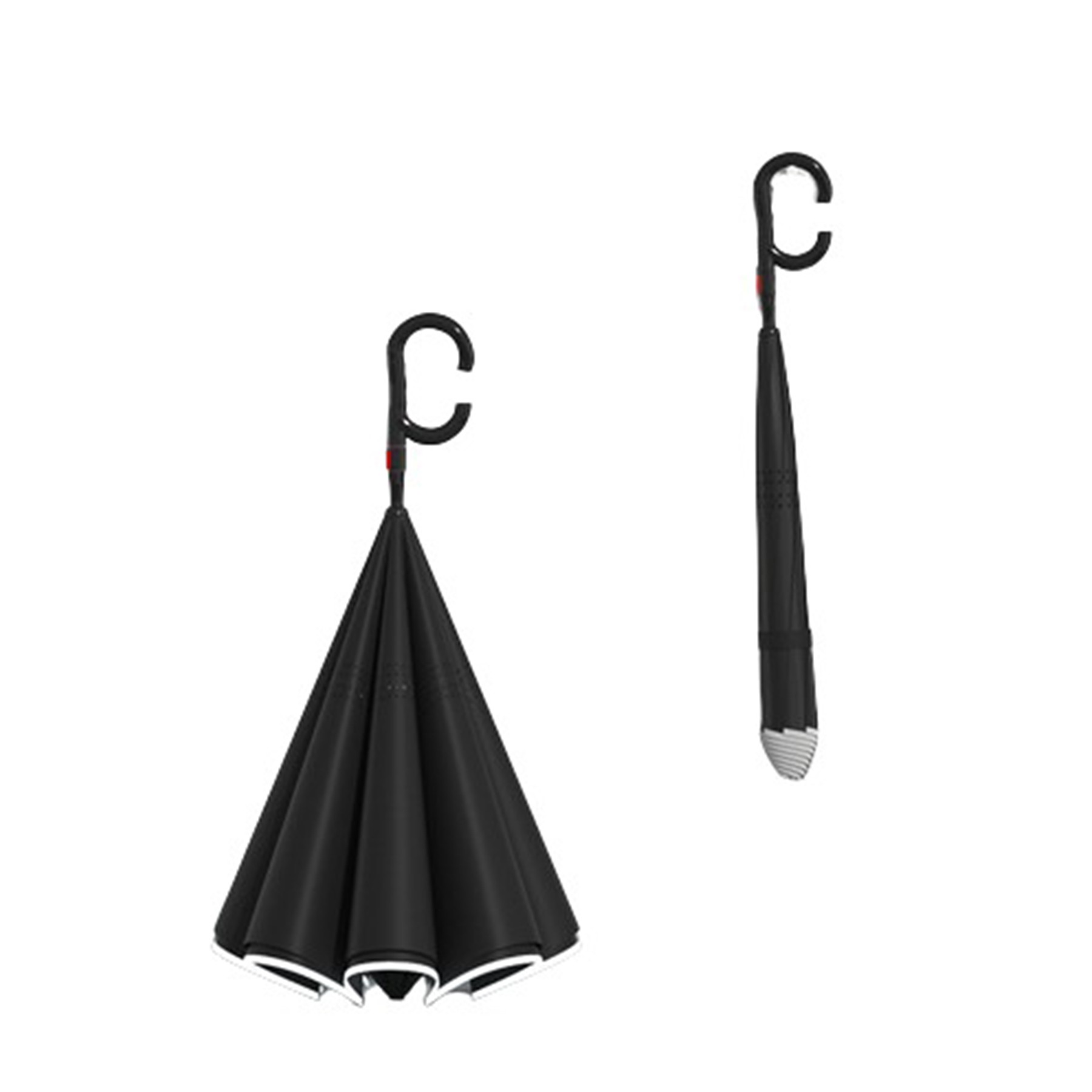 Long Handle Double-Layer Automatic Reverse Umbrella 2