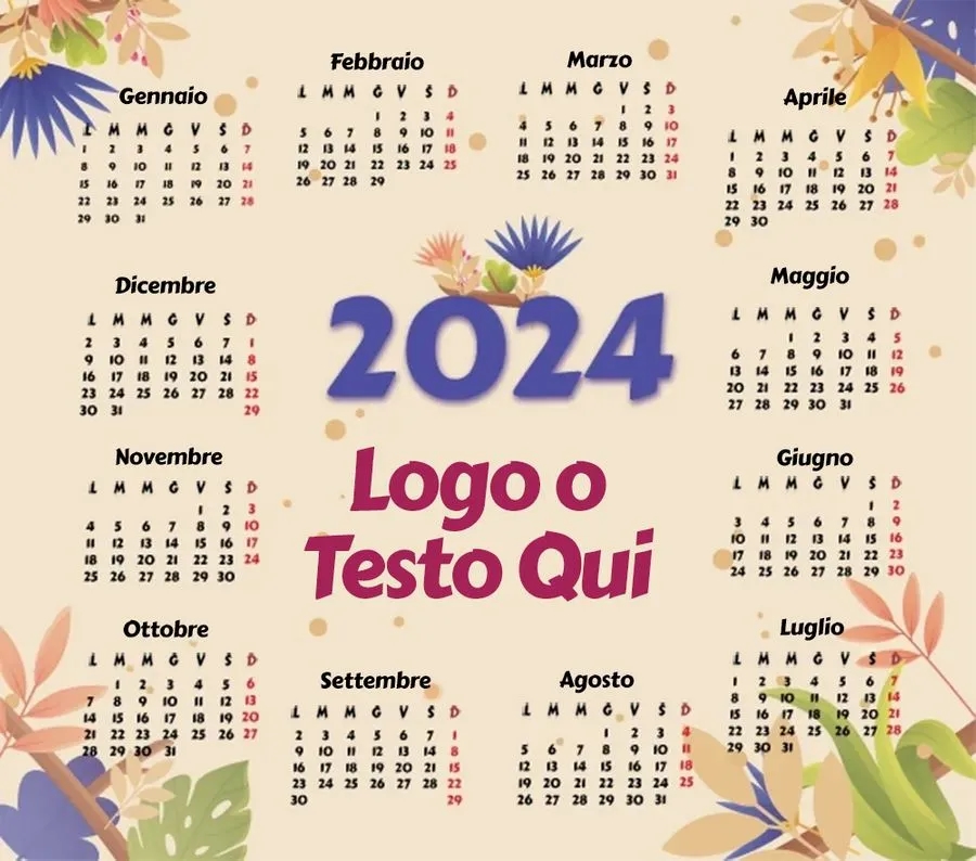 Floral Mouse Pad with Calendar 1