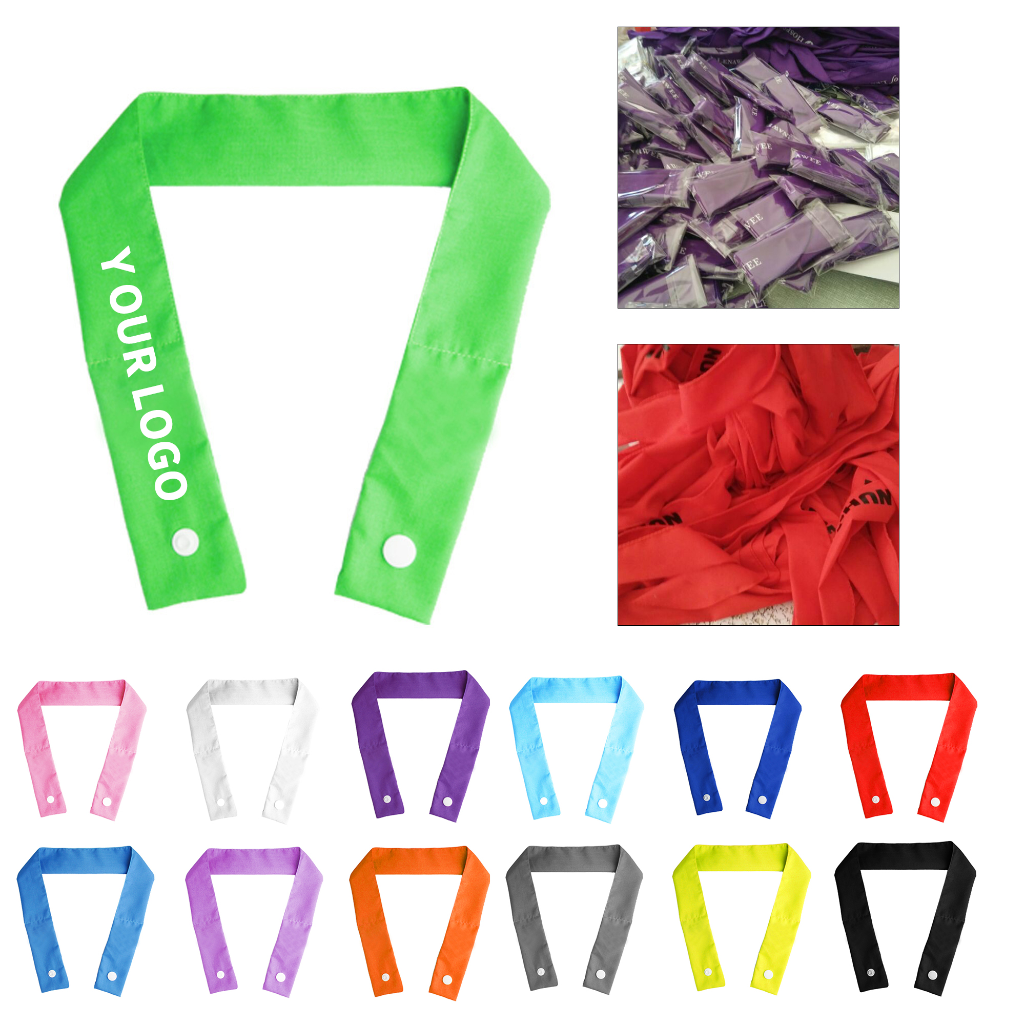Polyethylene Bead Cooling Neck Wrap 25