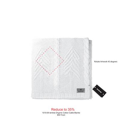 tentree Organic Cotton Cable Blanket 23
