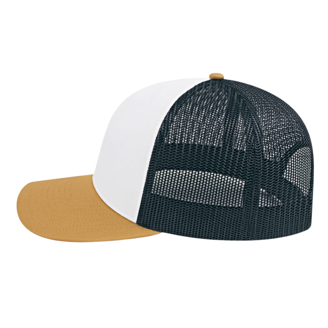 Cap America Poly/Cotton Trucker Mesh Back Cap 144