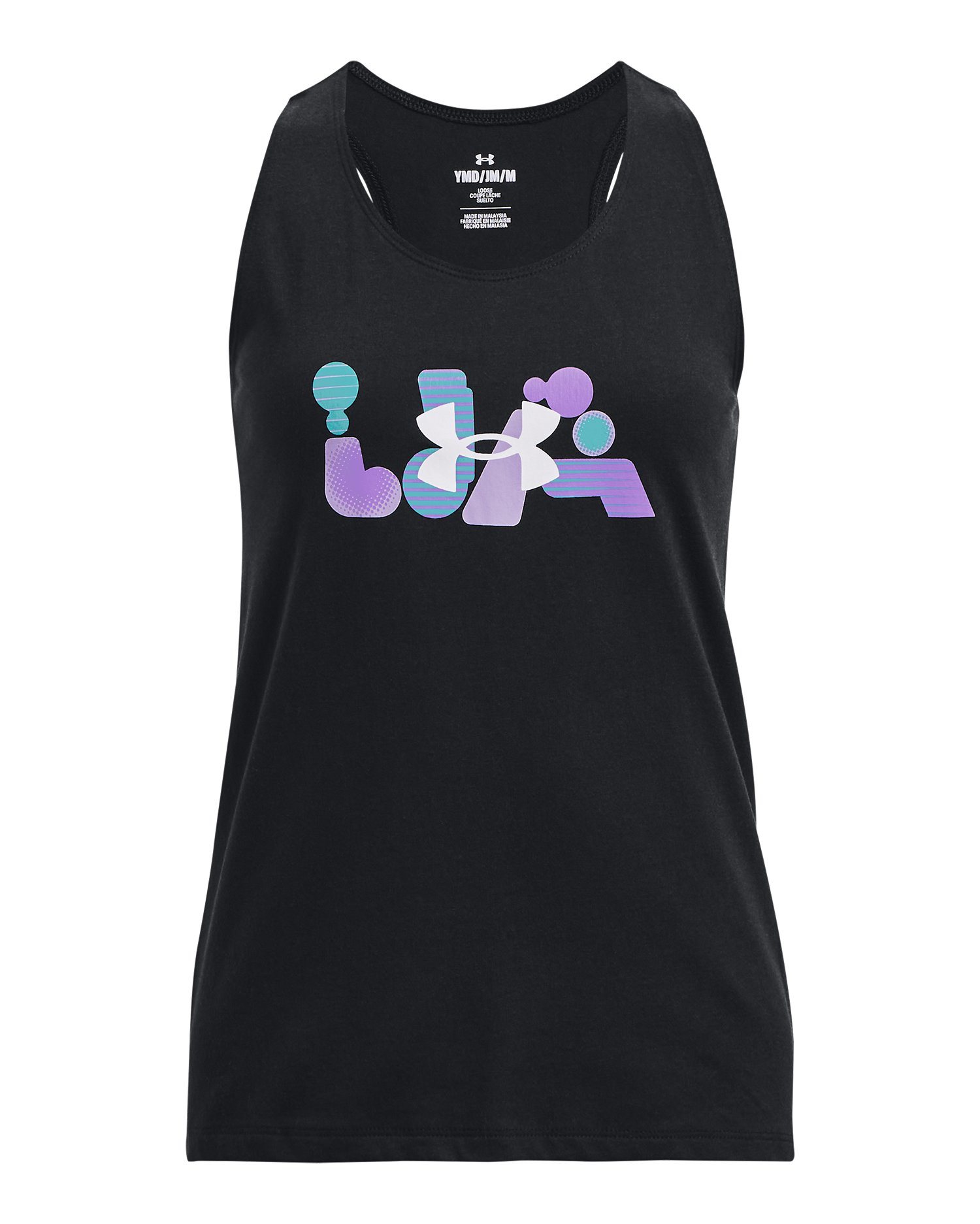 UA Bubble Abbreviation Girls' Tank 3